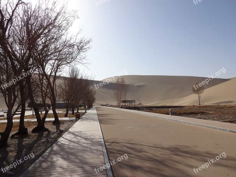 Desert Dunhuang Mingsha Free Photos