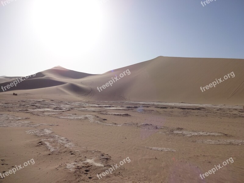 Desert Dunhuang Mingsha Free Photos