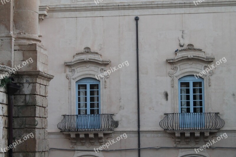 Noto Sicilia Sicily Facade Antique