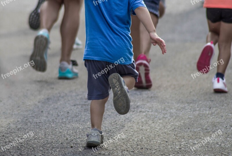 Foot Race Competition Sports Runner Calves