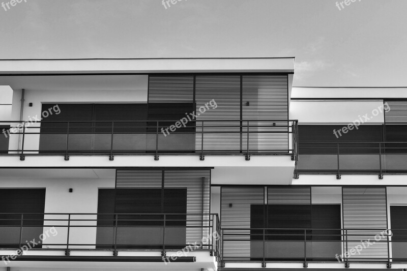 Architecture Roof Terrace Flat Roof Modern