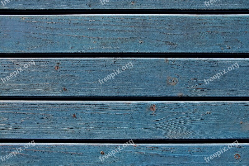 Wood Texture Blue Background Pattern