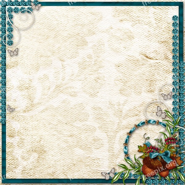 Autumn Harvest Scrapbooking Background Paper