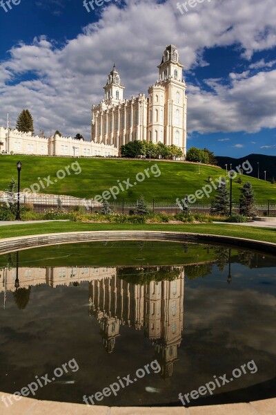 Lds Temple Manti Utah Building