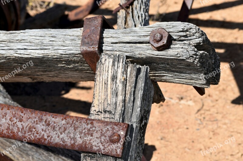 Machinery Old Rusted Weathered Wood Free Photos