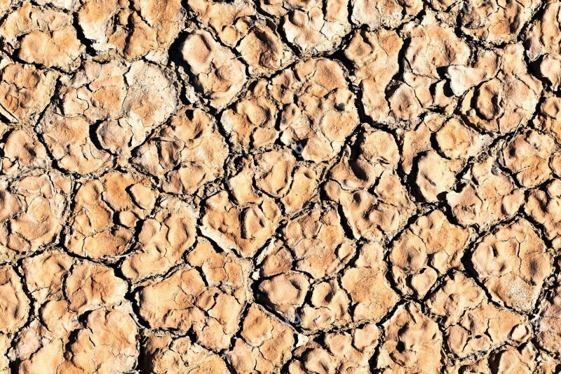 Soil Clay Cracked Baked Drought