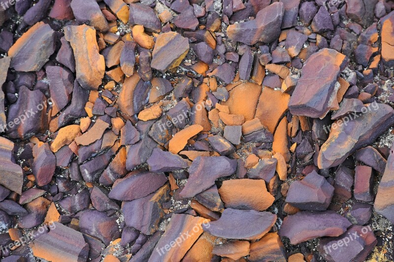 Geology Rocks Color Orange Weathered