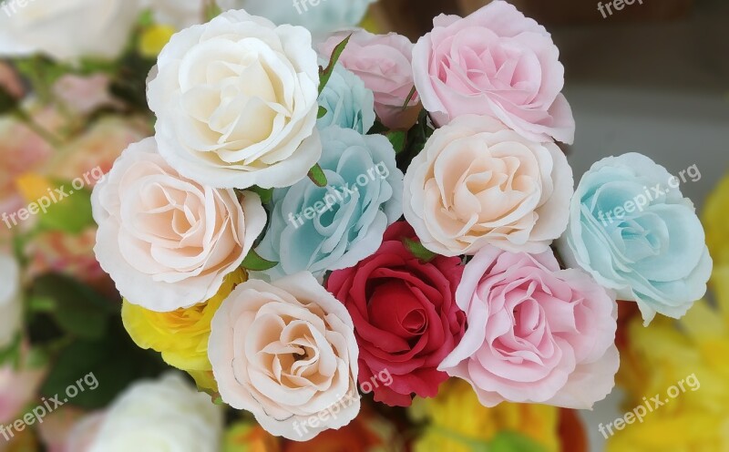 Rose Harmony Artificial Flower Flowers Sophistication