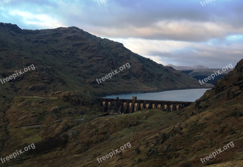 Dam Loch Sloy Hydro Electric