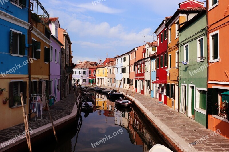 Burano Venice Sea Lagoon Vacations