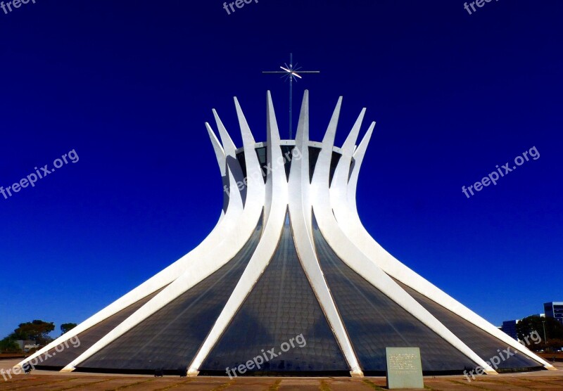 Brazil Brasilia Architecture Building Church