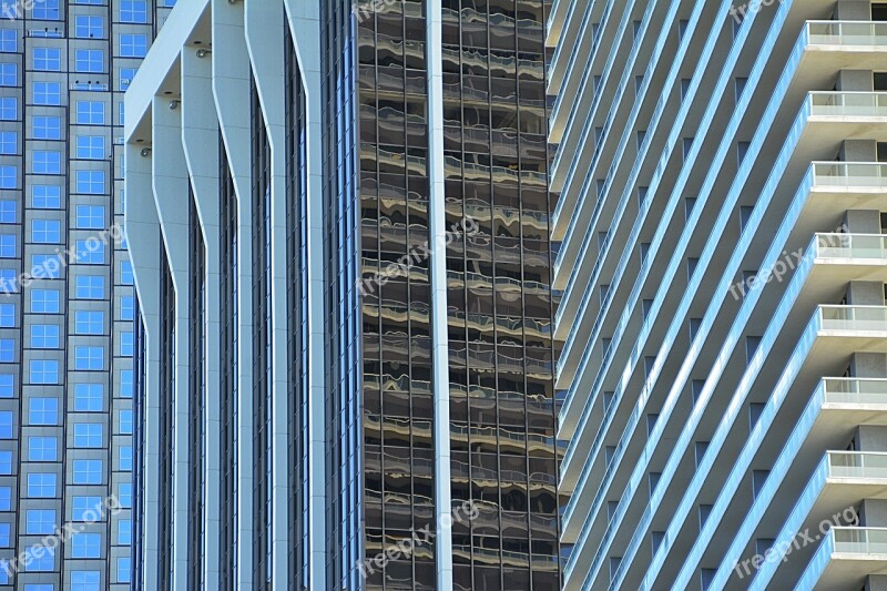 Florida Miami Skyscraper Building Downtown