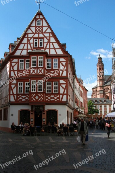 Mainz State Capital Rheinhessen Rhine Historic Center