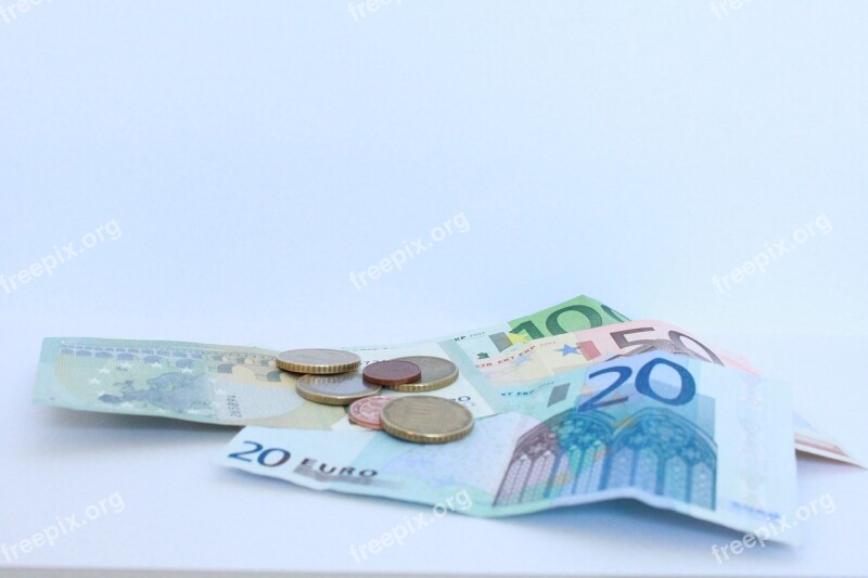 Money Bank Note Finance Seem Euro