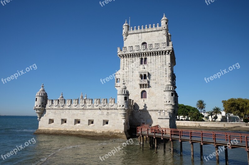 Lisbon Lisboa Tower Free Photos