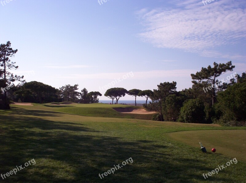 Golf Algarve Landscape Golfing Free Photos