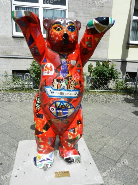 Teddy Bear Berlin Symbol Misiek The Statue