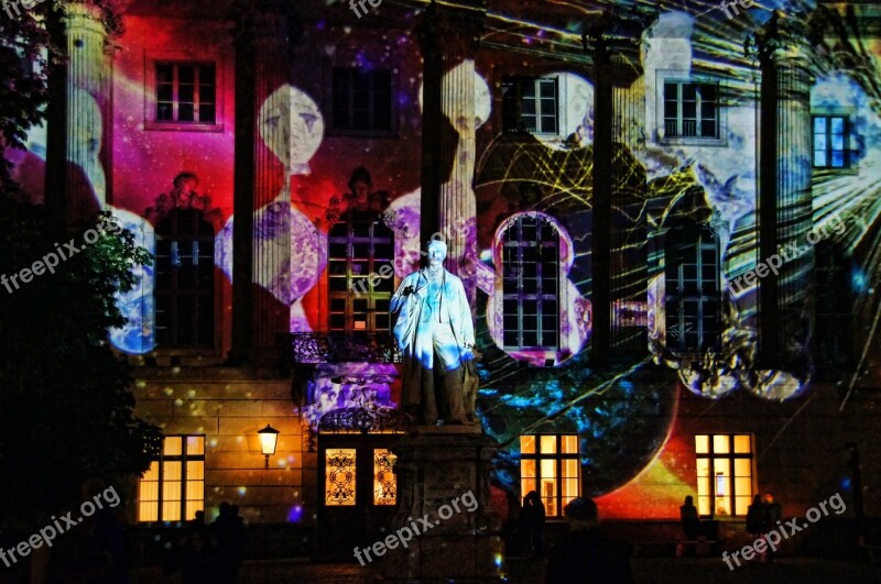 Berlin Art Light Facade Festival Of Lights