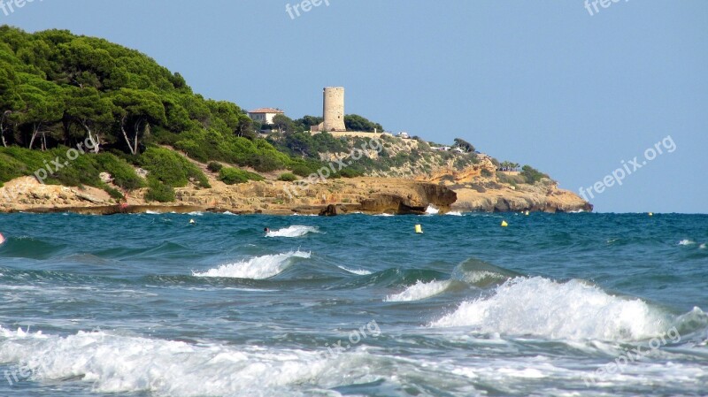 Spain Tarragona Sea Free Photos