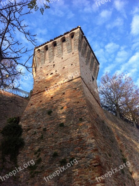 Torre Walls Middle Ages Fortification Medieval Tower