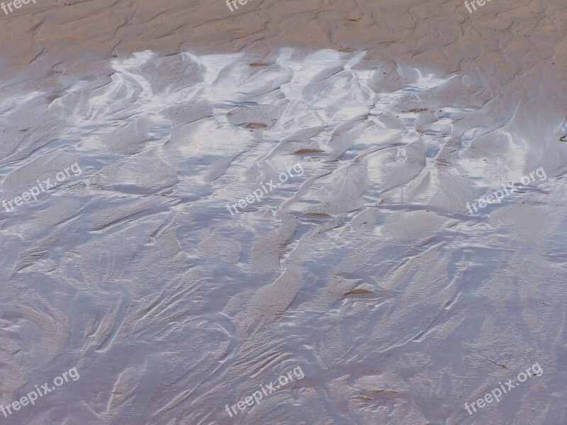 Tracks In The Sand Sand Beach Washed Up On Beach Grinding