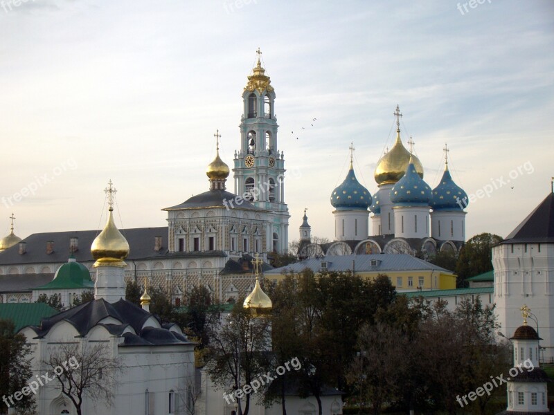 Trinity-sergius Lavra Church Orthodox Cathedral Vera