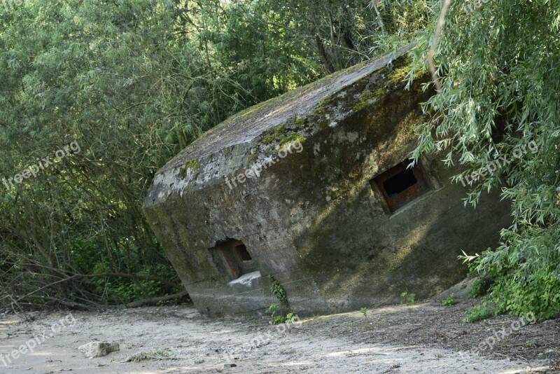 Bunker Beach Verdedigingslienie Free Photos