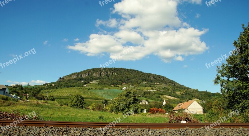 Balaton Badascony Mountain Hill Vineyard