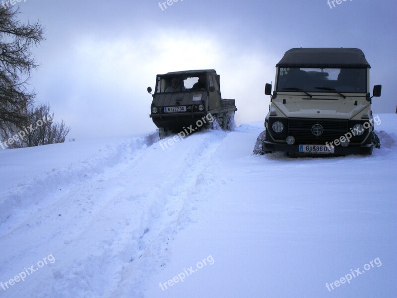 All Terrain Vehicle Offroad Puch Auto Haflinger