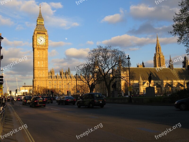 London England Urban Capital Big Ben