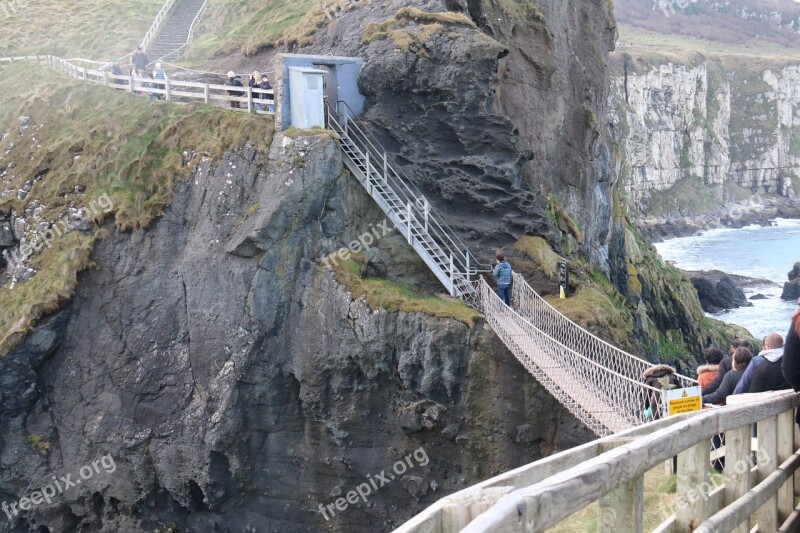 Bridge Stairs Mar Rocks Nature