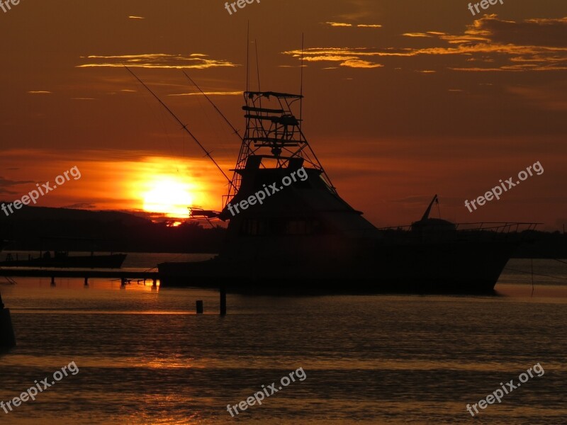 Sol Vessel By Sunsets Tranquility Nature