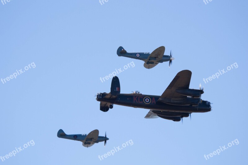 Southport Airshow Spitfire Hurricane Lancaster Battle Of Britain