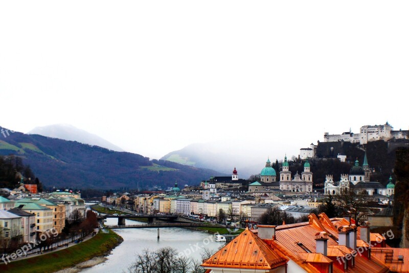 Austria Salzburg Europe Travel Landscape