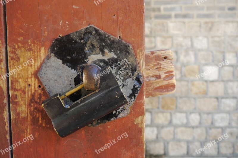 Changdeokgung Knocker Lock Free Photos