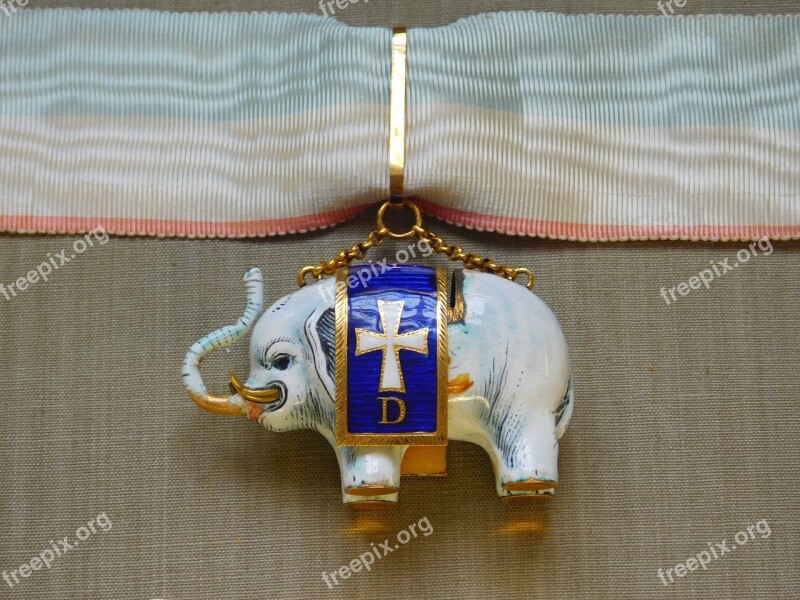 Denmark Copenhagen Elephant Elephantine Lucky Charm