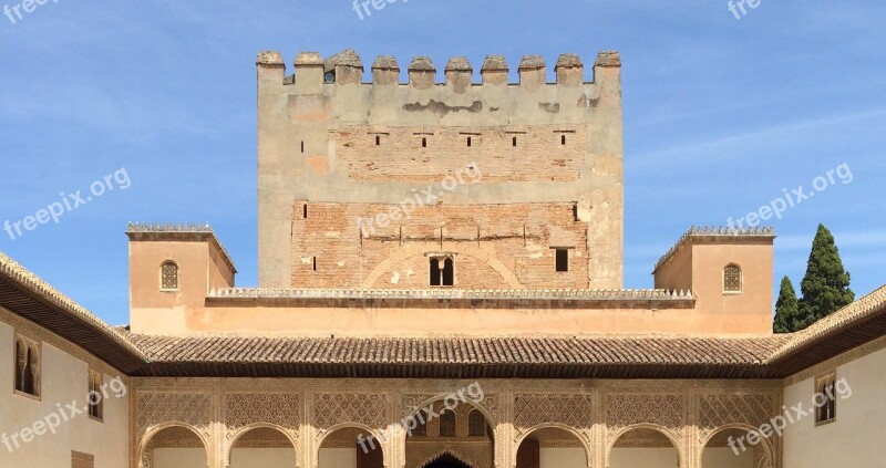 Alhambra Spain Andalusia Granada Europe