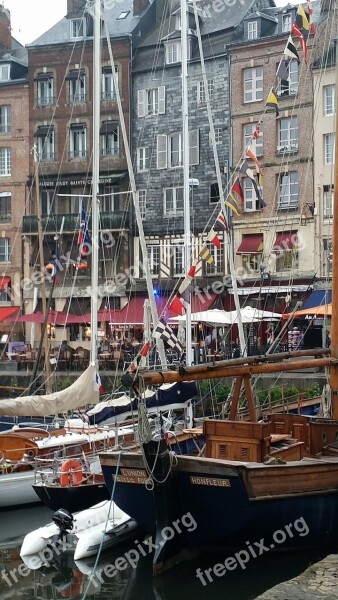 France Port Port City Boats Sea