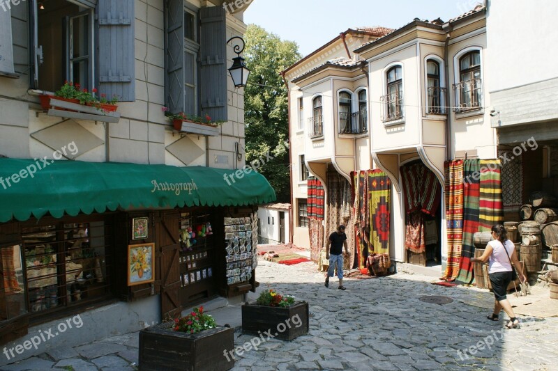 The Old Town Plovdiv Bulgaria Street Regional