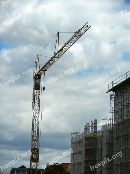 Building The Work Of The The Lift Construction Equipment