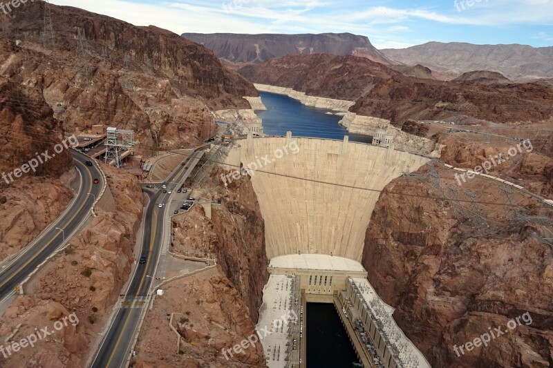 Hoover Dam Dam Colorado River Nevada