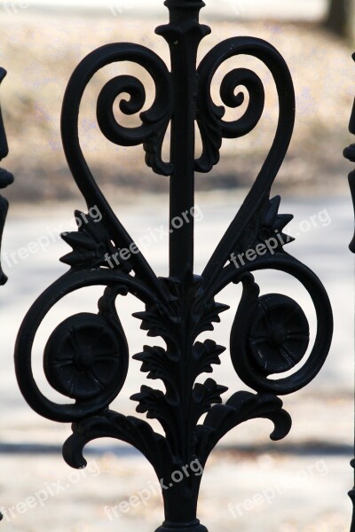 Iron Smith Wrought Iron Fence Heart