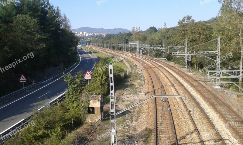 Oviedo Asturias Spain Train Railway