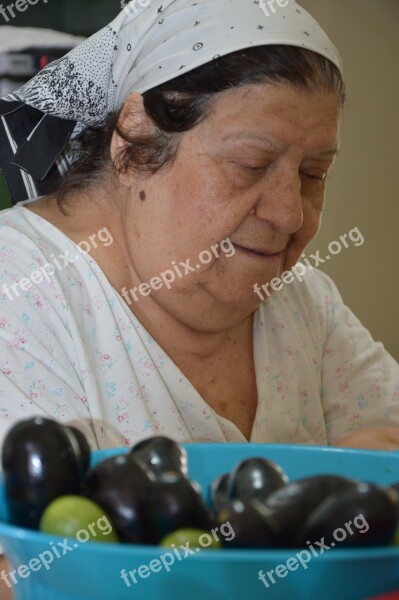 Woman Lebanese Cook Joy Work