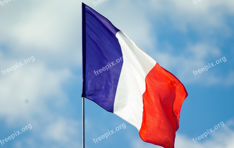 French Flag Nation France Free Photos