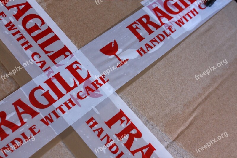 Carton Fragile Fragile Cardboard Packaging Package