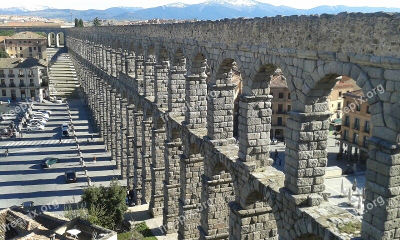 Segovia Spain Aqueduct Roman History