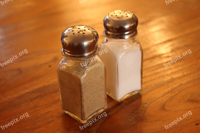 Salt Pepper Shaker Seasoning Food