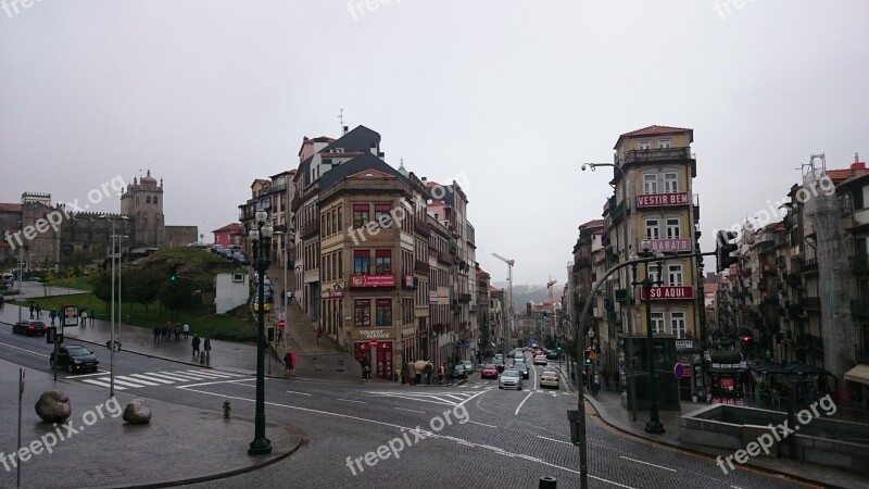 Portugal Porto Europe City Houses