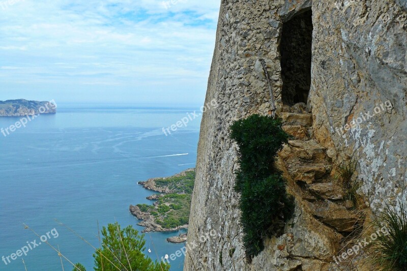 Fortress Ruin Trail Climbing Bergsteig